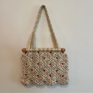Vintage 1970’s Macrame Purse